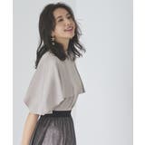 ピンタックケープスタンドカラーブラウス | RUIRUE BOUTIQUE | 詳細画像15