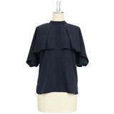 ピンタックケープスタンドカラーブラウス | RUIRUE BOUTIQUE | 詳細画像30