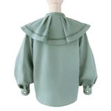 ハシゴレースケープカラー&パールボタンロマンチックブラウス | RUIRUE BOUTIQUE | 詳細画像16