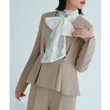 トライアングルレースボウタイブラウス | RUIRUE BOUTIQUE | 詳細画像10 