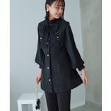 トライアングルレースボウタイブラウス | RUIRUE BOUTIQUE | 詳細画像16 