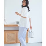 ウエストタック・バンドカラーフレアブラウス | RUIRUE BOUTIQUE | 詳細画像31