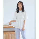 ウエストタック・バンドカラーフレアブラウス | RUIRUE BOUTIQUE | 詳細画像36
