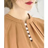 スリットパールスタンドカラーブラウス | RUIRUE BOUTIQUE | 詳細画像17