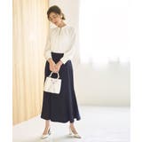 スリットパールスタンドカラーブラウス | RUIRUE BOUTIQUE | 詳細画像2