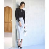 スリットパールスタンドカラーブラウス | RUIRUE BOUTIQUE | 詳細画像9