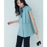 選べるデザインパールボタンフレンチスリーブブラウス | RUIRUE BOUTIQUE | 詳細画像17