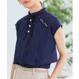 選べるデザインパールボタンフレンチスリーブブラウス | RUIRUE BOUTIQUE | 詳細画像23