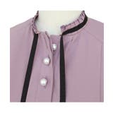 選べるデザインパールボタンフレンチスリーブブラウス | RUIRUE BOUTIQUE | 詳細画像29