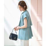 選べるデザインパールボタンフレンチスリーブブラウス | RUIRUE BOUTIQUE | 詳細画像39