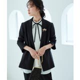 選べるデザインパールボタンフレンチスリーブブラウス | RUIRUE BOUTIQUE | 詳細画像6