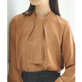 選べるデザイン フロントタックボウタイブラウス[長袖/半袖] | RUIRUE BOUTIQUE | 詳細画像10 