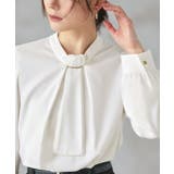 選べるデザイン フロントタックボウタイブラウス[長袖/半袖] | RUIRUE BOUTIQUE | 詳細画像11 