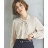 選べるデザイン フロントタックボウタイブラウス[長袖/半袖] | RUIRUE BOUTIQUE | 詳細画像2 