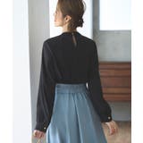 選べるデザイン フロントタックボウタイブラウス[長袖/半袖] | RUIRUE BOUTIQUE | 詳細画像5 