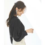 バンドカラータックブラウス | RUIRUE BOUTIQUE | 詳細画像10 