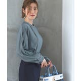 バンドカラータックブラウス | RUIRUE BOUTIQUE | 詳細画像6 