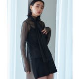 ラメチュール シアートップス(ボウタイ付) | RUIRUE BOUTIQUE | 詳細画像14