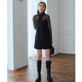 ラメチュール シアートップス(ボウタイ付) | RUIRUE BOUTIQUE | 詳細画像15