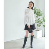 クラシカルフリル＆タックボウタイブラウス | RUIRUE BOUTIQUE | 詳細画像8 