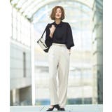 [ドレスアップデコルテ ブラウスシリーズ]シャツカラー タックブラウス | RUIRUE BOUTIQUE | 詳細画像13 