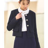 [ドレスアップデコルテ ブラウスシリーズ]シャツカラー タックブラウス | RUIRUE BOUTIQUE | 詳細画像4 
