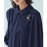 [ドレスアップデコルテ ブラウスシリーズ]シャツカラー タックブラウス | RUIRUE BOUTIQUE | 詳細画像8 