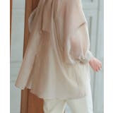 シアーボリュームバックリボンブラウス | RUIRUE BOUTIQUE | 詳細画像4 