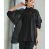 シアーボリュームバックリボンブラウス | RUIRUE BOUTIQUE | 詳細画像7 