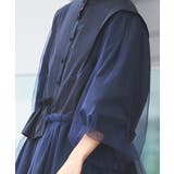 チュールMIXペプラムデザインシャツブラウス | RUIRUE BOUTIQUE | 詳細画像10