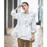 ショルダーフリルペプラムトップス | RUIRUE BOUTIQUE | 詳細画像7