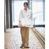 ショルダーフリルペプラムトップス | RUIRUE BOUTIQUE | 詳細画像9