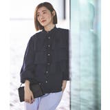 バイカラーリボンティアードフリルブラウス | RUIRUE BOUTIQUE | 詳細画像14