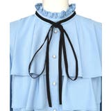 バイカラーリボンティアードフリルブラウス | RUIRUE BOUTIQUE | 詳細画像17