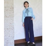 バイカラーリボンティアードフリルブラウス | RUIRUE BOUTIQUE | 詳細画像8