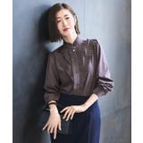 【選べるデザイン】プリーツスタンドカラーブラウス | RUIRUE BOUTIQUE | 詳細画像18