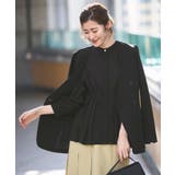 【洗える/ストレッチ】ウエストタックバンドカラーフレアブラウス | RUIRUE BOUTIQUE | 詳細画像9