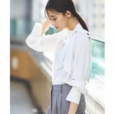 【洗える】サイドボウタイブラウス | RUIRUE BOUTIQUE | 詳細画像3