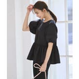 【洗える】前後2wayペプラムリボンブラウス | RUIRUE BOUTIQUE | 詳細画像18 