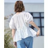 【洗える】前後2wayペプラムリボンブラウス | RUIRUE BOUTIQUE | 詳細画像5 