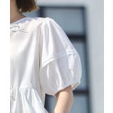 【洗える】前後2wayペプラムリボンブラウス | RUIRUE BOUTIQUE | 詳細画像7 