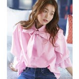 【洗える】2way プレシャス スタンダードシャツ(ボウタイ付) | RUIRUE BOUTIQUE | 詳細画像16
