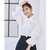 【洗える】2way プレシャス スタンダードシャツ(ボウタイ付) | RUIRUE BOUTIQUE | 詳細画像4