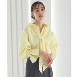 ライトイエロー(PYE) | 【洗える】2way プレシャス スタンダードシャツ(ボウタイ付) | RUIRUE BOUTIQUE