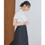 【洗える】選べる素材(シアー無地/ドット)フリルスタンドカラーブラウス | RUIRUE BOUTIQUE | 詳細画像4