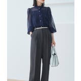 ドットシフォンピンタックブラウス | RUIRUE BOUTIQUE | 詳細画像10