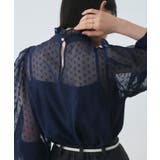 ドットシフォンピンタックブラウス | RUIRUE BOUTIQUE | 詳細画像11