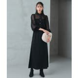 ドットシフォンピンタックブラウス | RUIRUE BOUTIQUE | 詳細画像17