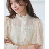 ドットシフォンピンタックブラウス | RUIRUE BOUTIQUE | 詳細画像6