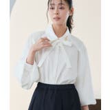 【2way/洗える】ラグランタックスリーブ ボウタイブラウス | RUIRUE BOUTIQUE | 詳細画像5